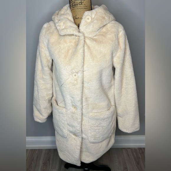 NWOT Kensie Faux Fur Coat, Size Small - Picture 4 of 8